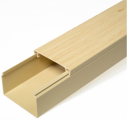 Кабель-канал Промрукав 60x40мм (2000мм) сосна (уп. 40м.) картинка